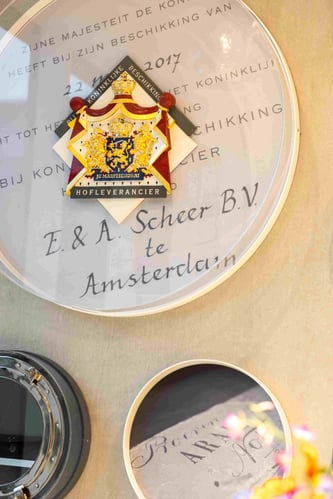 E&A Scheer is awarded by the Dutch Royal court as royal supplier
