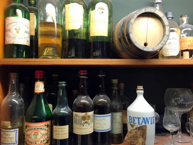 Various Rum bottles at E&A Scheer