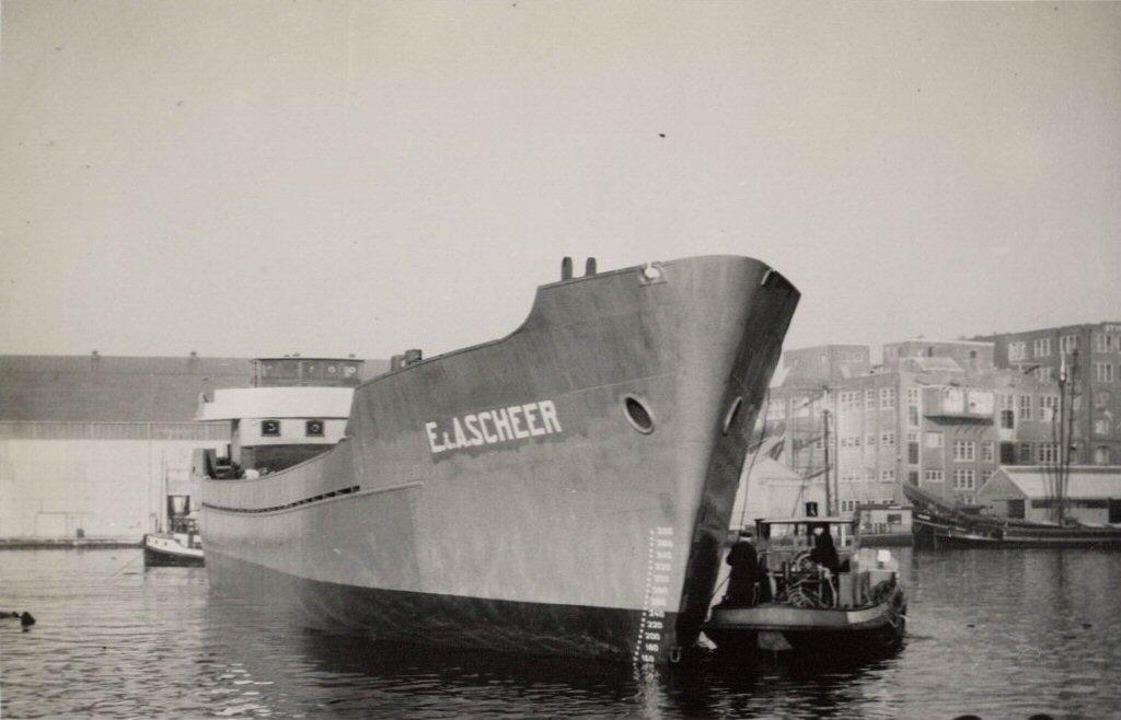 A ship owned by E&A Scheer