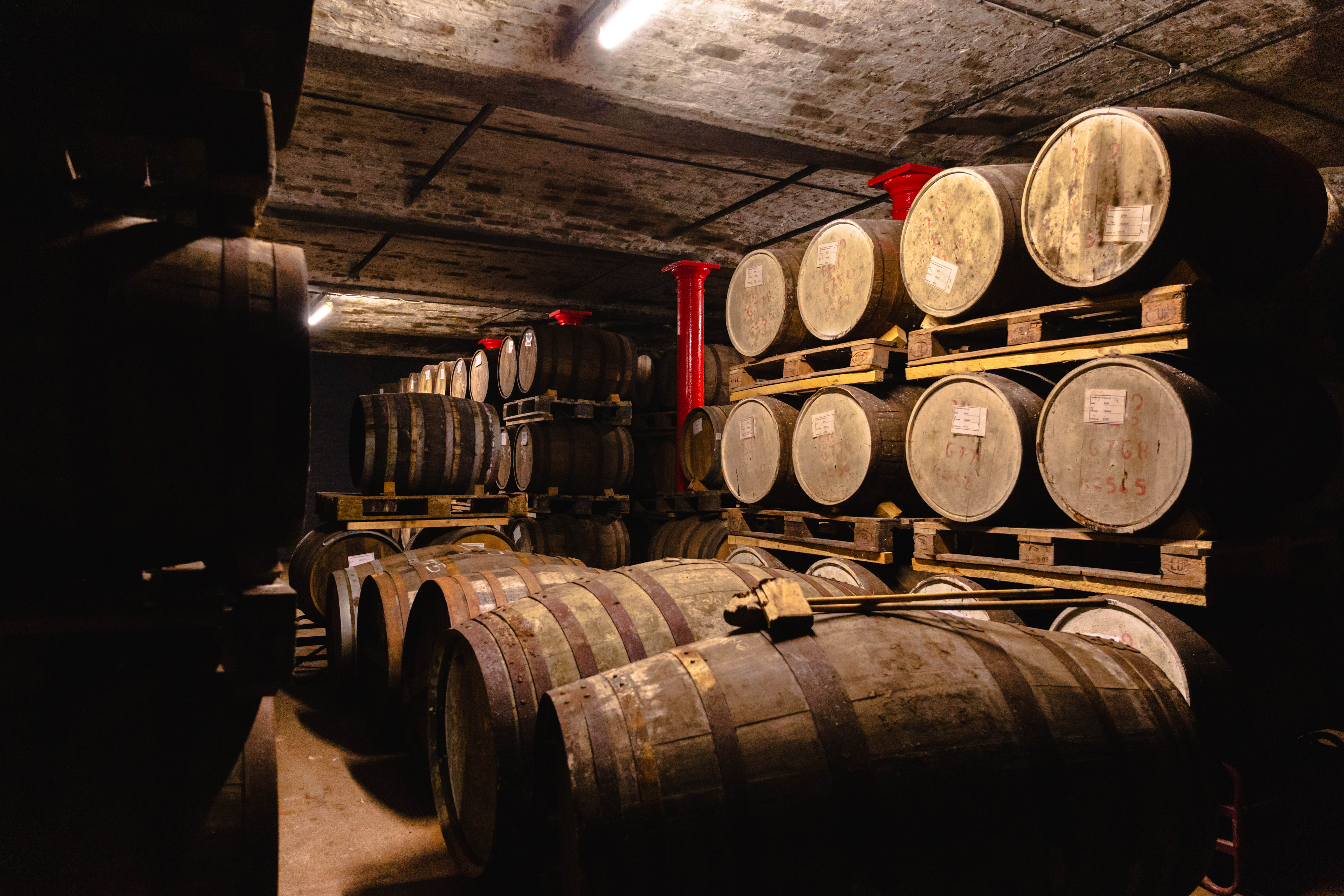 Rum casks at The Main Rum Company